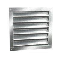 Ll Building Products Dual Louver 18x24in Aluminum