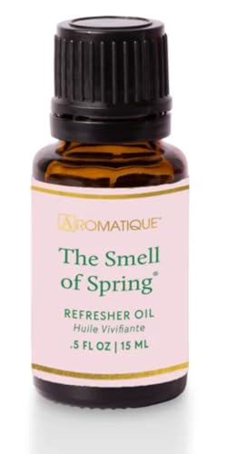 Refresher Oil Refills - Essential Oil Fragranced Scents for Home Diffusers, Aromatherapy Oils for Ultimate Relaxation - .5 oz (1, Smell of Spring)
