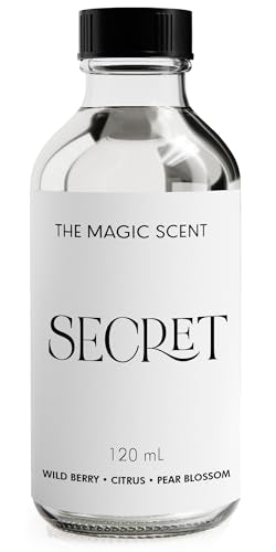The Magic Scent Secret Diffuser Oil - Hotel & Home Luxury Scents - Diffuser Oil Scents for Home Designed for Use in All Diffusers - 4 fl oz, 120 mL