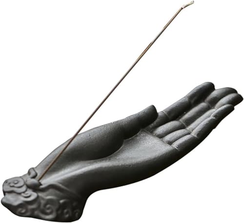 Incent Holder for Sticks,Incense Buddha Incense Holder,Premium Incense Holder Hand Incense Holdersafely Holds Burning Incense Sticks,for Zen Home Decor & Spiritual Wellness