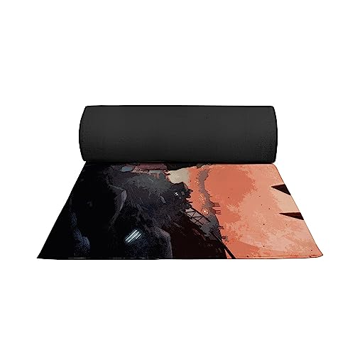 DreamController Starwarrs Bobba Fett Custom Rugs for Gamer Room (62x40inch)| Playroom Carpets Inspired by Games & Anime Decor for Gamers | Gamer Room Decor for Kids Teen Anti-Slip Gaming Mats