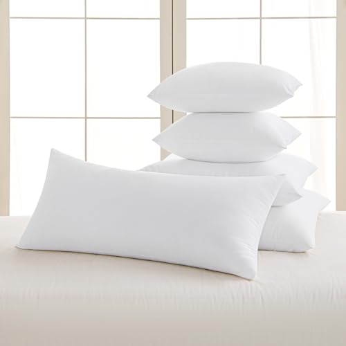 MIULEE 12x22 Pillow Insert, Premium Throw Pillow with Virgin Fiber Filling