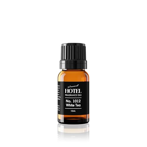 AirScent Hotel Diffuser Oil No. 1012 - The White Tea Hotel Scent - 10 mL | Premium Fragrance Oil for Ultrasonic and Waterless Diffusers and Crafting - 0.34 fl oz Dropper Bottle - Hotel Scent Dupe