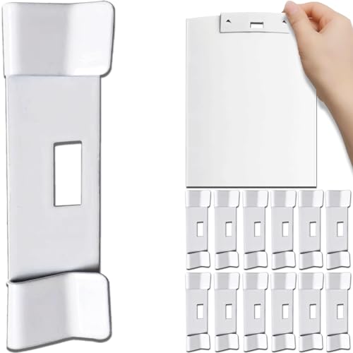 Vertical Blind Repair Vane Savers, 12PCS Metal Vertical Blind Repair Tabs, Vertical Blinds Repair Kit for Vertical Blinds Replacement Slats