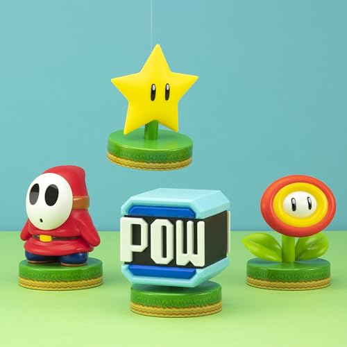 Super Mario Icons Shy Guy Light – LED Character Light, Battery Powered, Official Nintendo Merchandise | Paladone