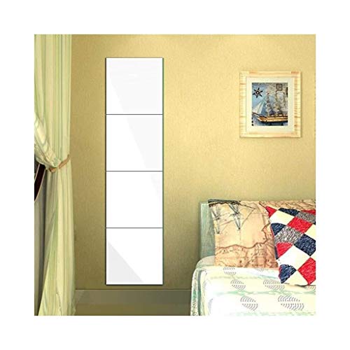 Full Length Mirror Full Body Mirror Combination Floor Mirror 4 Pack Wall Stitching Suspension 120 * 30cm AN1017 914