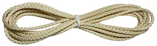True Choice Replacement Cord Loops Fits All Major Brands Like Hunter Douglas, Levolor, Kirsch, Graber, Bali, Used On Most Cellular and Pleated Shades - Color Vanilla (1, 5 Ft)