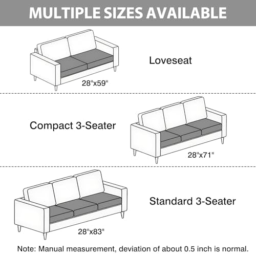 Fixwal Waterproof Dog Couch Cover, Washable Non-Slip Pet Couch Covers for Sofa, Leak-Proof Sofa Protector for Dogs, Pet Friendly Thick Soft Fuzzy Furniture Cover (Grey, 27.6" x 59.1")