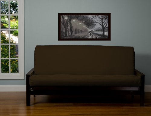 Suave Pinecone Futon Cover Fabric (Removable futon Cover Fabric only. Futon Frame and futon Mattress Sold Separately) -Ottoman