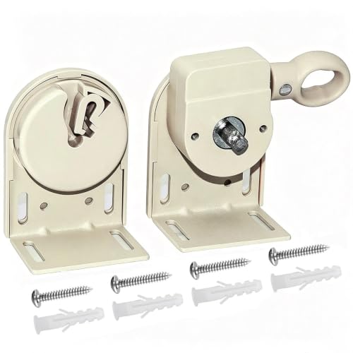 Universal Replacement Installation Accessories for Indoor/Outdoor Sunshade and Roller Blinds(Crodless Bracket)
