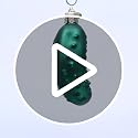 Old World Christmas Ornaments: Pickle Glass Blown Ornaments for Christmas Tree