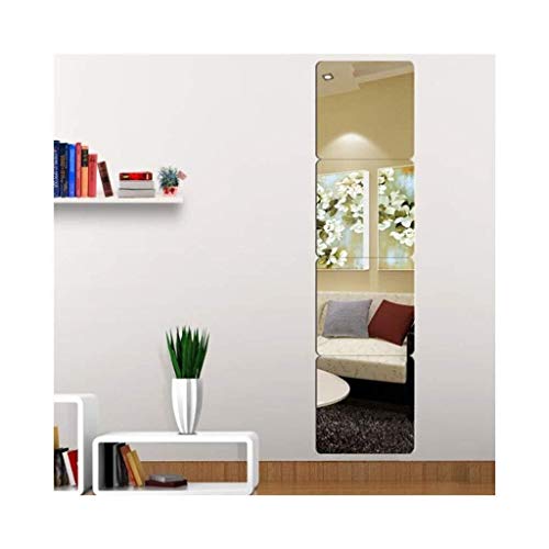 Rectangle eless Mirror Wall Mounted eless for Rounded Corners Floor Mirror Bedroom Bathroom Hall Full Length Mirror AN1018 912