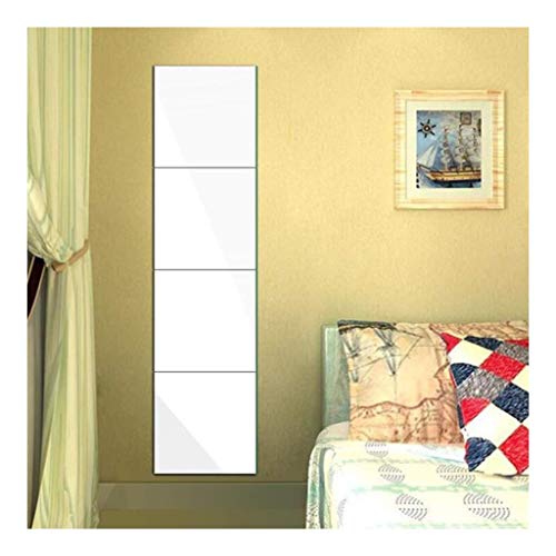 Wall Hanging Vanity Mirror Home Clothing Store Fitting Mirror Full-Length Floor Mirror 4Pcs AN1016 914
