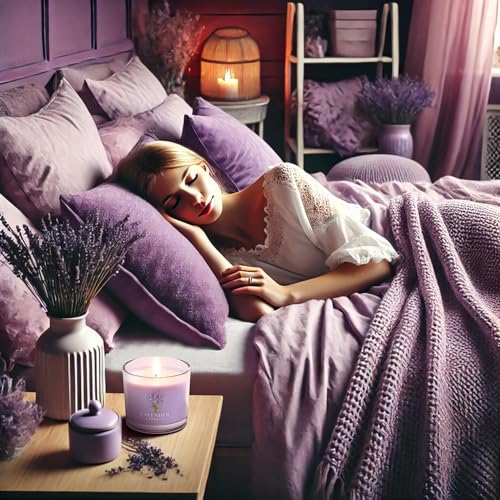 CHILLFLAME Scented Candles Gifts for Men, Candle Gift Set for Her, 3 Scented Votive Candles, Birthday Gifts for Women/Men (Black+Purple+White, 7 oz)