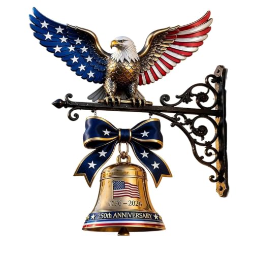Spirit of Liberty Eagle Bell, 250th Anniversary Eagle Wall Bell