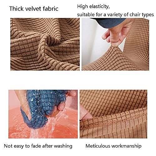 Non-Slip Futon Covers Slipcovers with Elastic Bottom, Dustproof Armless Sofa Card Seat Cover Stretch Settee Loveseat Couch Bed Covers Protector Slipcovers for Hotels, Bars