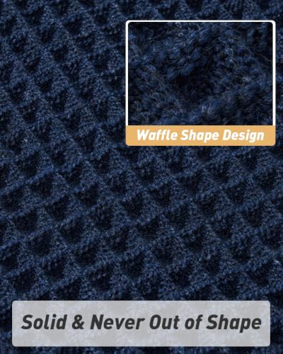 Upgraded Waffle Bath Mat Ultra Absorbent Non Slip Bathroom Mat, 20" x 32"