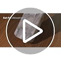 Koville Marble Incense Holder, Incense Holder for Sticks, Incense Sticks Holder Ash Catcher for Meditation Yoga SPA, Natural Stone Incense Burner, Home Table Decor (Bianco Palomino)