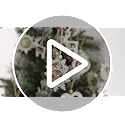 IDATOO Christmas Tree Ornaments Set of 24 Wooden Craved Hanging Craft Decorations for Winter Wonderland, 3D Rustic Farmhouse Christmas Ornaments Holiday Decor for Christmas Tree Home Office (White)