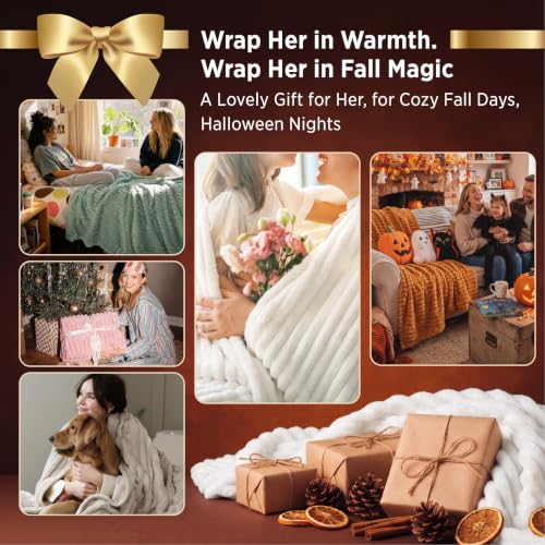 Bedsure Soft Full Size Fleece Blankets for Bed Reseda Green 84"x90"