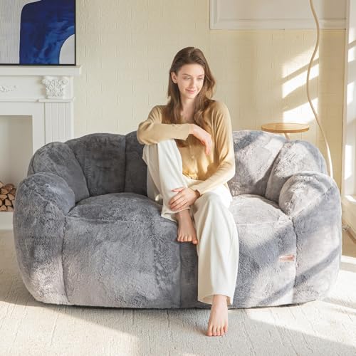 MAXYOYO Bean Bag Chair for Adults, Floral Shaped Bean Bag Sofa