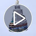 Old World Christmas Glass Blown Ornament Chicago (20091)