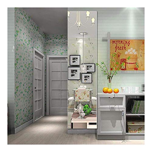 DIY Stitching Floor Mirror Floor Mirrors eless Full Length Mirror for Living Room and Dressing Room AN1017 914 (Size : 40cm×40cm)