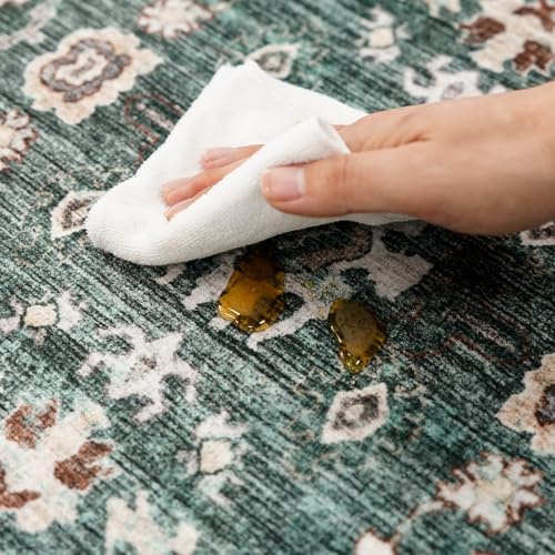 Long Hallway Runner Rug 3x25: Non Slip Runner Rugs with Rubber Backing Soft