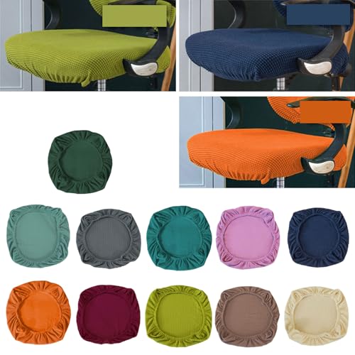 Jacquards Office Chair Covers Computer Swivels Seats Covers Modern Elastics Chair Slip Washable Slipcover Removable Covers