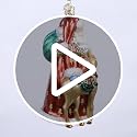 Old World Christmas Ornaments: Assortment of Santas Glass Blown Ornaments for Christmas Tree, Nordic Santa 5.5 Inches
