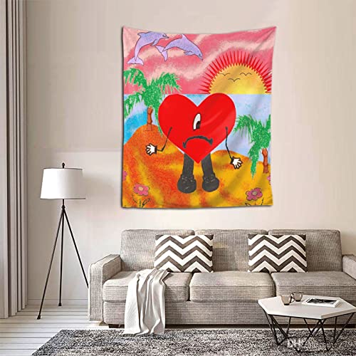 GENKO Tapestry Room Bedroom Hang picture Decoration Latin Music Banner 60"x51"