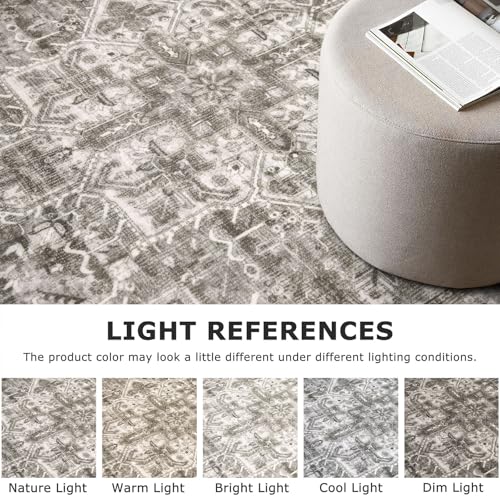 2x8 Washable Runner Rug, Non Slip Soft Area Rug for Hallway Kitchen