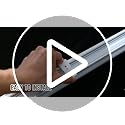 Blackout Roller Shades for Windows, Cordless Free-Stop Blinds with Thermal Insulated,UV Protection Fabric. Pull Down Room Darkening Door Blinds for Home, Office Easy to Install(23" W x 72" H,White)