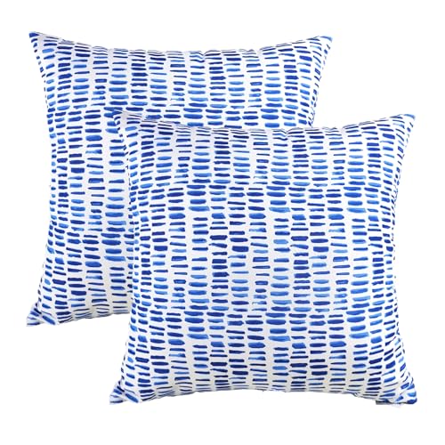JMGBird Outside Pillows 18x18 Outdoor Throw Pillow Waterproof Outdoor Pillow