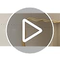 PROHOMEWARE 24 * 36" Gold Bathroom Mirror for Wall,Wavy Rectangular Mirror,Vanity Mirror,Bathroom Mirrors for Wall,Wall-Mounted Metal Frame Mirror for Bedroom Entryway Living Room Farmhouse (Gold)