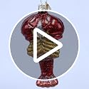 Old World Christmas Lobster Glass Blown Ornament for Christmas Tree, Handcrafted Holiday Decoration, Sea Collection