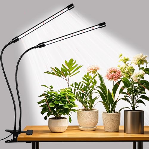 Grow Lights for Indoor Plants, Upgrade 84 LEDs Clip Plant Lights, Full Spectrum LED Plant Growing Lamps with F