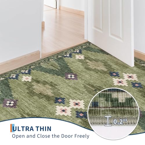 GarveeHome Geometric Area Rug 9x12 Washable Rugs for Living Room Bedroom