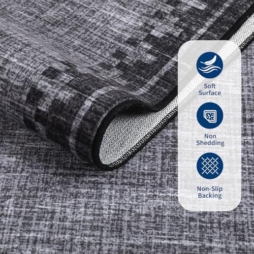 GarveeHome 10x13 Large Area Rug for Living Room Washable Low Pile Carpet
