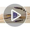 AOOVOO Lavender Scented Candles for Women - Aromatherapy Candle with Crystals Inside, 7oz Soy Candles for Home Scented, Birthday Gifts Mothers Day Candle for Women Mom