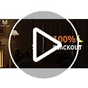 MYSKY HOME White Blackout Curtains for Bedroom 84 Inches Long 100% Light Blocking Drapes for Girls Kids Room Pom Pom Sheer Thermal Insulated Room Darkening Window Panels Back Tab Set of 2, 52W x 84L