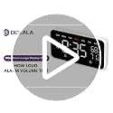 Dekala Digital Alarm Clocks for Bedrooms, Loud Alarm Clock for Heavy Sleepers, Temperature & Humidity Detect, Dual Alarms Weekday/Weekend Mode, Large Display Auto Dimmer, Sleep Sound,9 Ringtone