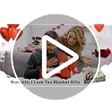 Gifts for Him Her, Anniversary Birthday Gift for Boyfriend Girlfriend Couple, Romantic I Love You Gifts for Women Men,Wedding Gifts for Wife Husband, Soft Throw Blankets 60"X50"