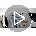 Funny Birthday Gift for Dad Husband, Dad is Not Sleeping Blanket, Dads Gifts from Daughter Son, Super Soft Throws Blanket for Couch and Napping, 60" x 50" (Gray)