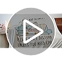 Nurses Gifts for Women/Men, Cute Nurses Week/Appreciation Gifts - Soft LPN RN Nurse Blanket, Nursing Student Graduation Gift Flannel Throw Blanket 60" X 50"