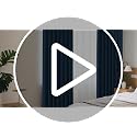 CUCRAF Navy Blue Blackout Curtains 84 inch Length 2 Panels Set, Room Darkening Drapes for Living Room Bedroom, Thermal Insulated Light Blocking Grommet Window Curtain (W52 x L84 Inch)