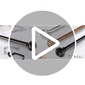 TONIAL Bronze Curtain Rod 32 to 86 Inches, 7/8 Adjustable Curtain Rods for Windows 20 to 82 Inches, Splicing Drapery Rods Heavy duty with Netted Texture Finials