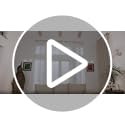 H.VERSAILTEX Natural Linen Sheer Curtains Flax Linen Blended Curtain Panels Living Room, Nickel Grommet Semitransparent Semi-Sheer Soft Privacy Drapes, Natural, 84 inches Long 2 Panels