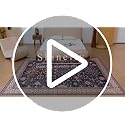 Washable 2' x 6' Runners for Hallways (Indigo Terracotta)