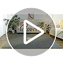 Przemy Washable Black Rugs for Bedroom Living Room, 4x6 Feet Super Soft Memory Foam Rug, Modern Indoor Carpet for Kids Boys Girls Room Dorm Bedside Nursery Decor Mat